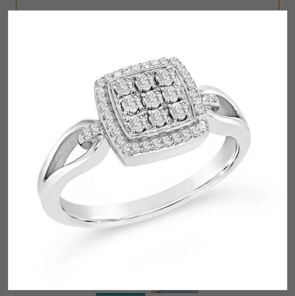 GENUINE Diamond Ring!